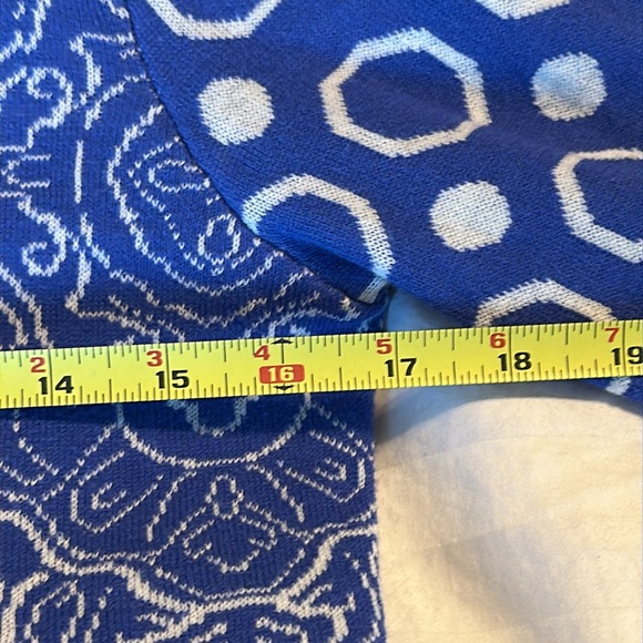 ISAAC MIZRAHI LIVE Button down Long sleeves Cardigan Size XS💙 EUC - Picture 7 of 13